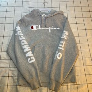 Champion Reverse Weave Grey Hoodie